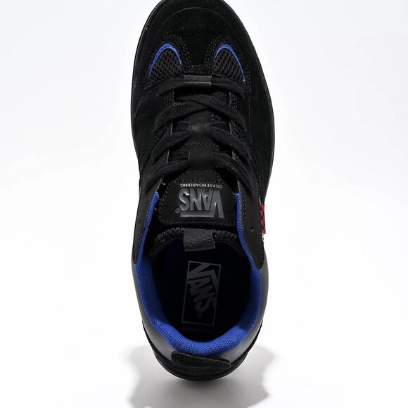 Vans Men's Skate Mixxa Suede Leather Shoes Black Grey size 10 NEW VN000CUYN42 - Picture 10 of 13